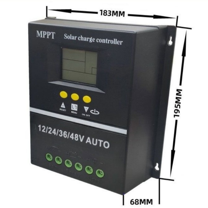 Mppt Solar Controller 12V24V36V48V Lead-Acid Lithium Battery Photovoltaic Panel Charging Controller