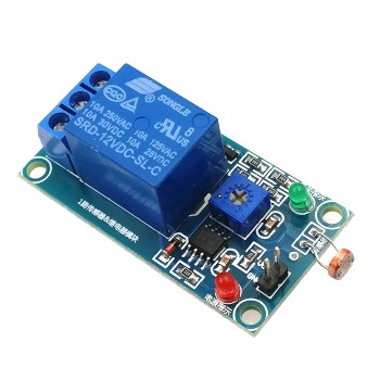 Photosensitive resistance sensor plus 5v relay module light sensing light control switch no light detection
