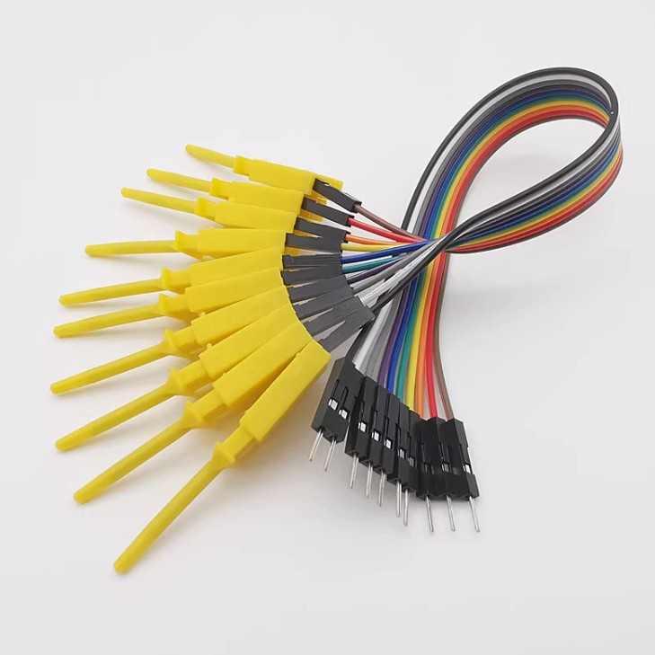 High-quality test hook wire high-quality test wire clamp. Logic meter test clamp