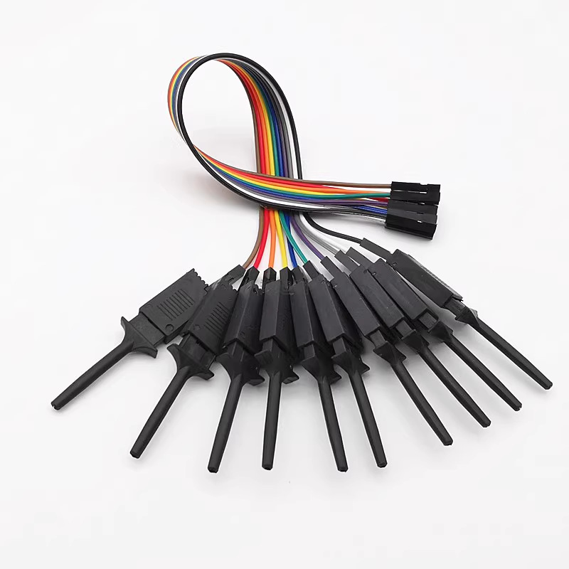 High-quality test hook wire high-quality test wire clamp. Logic meter test clamp