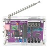 Radio assembly kit FMFM circuit board making single chip diy electronic making welding practice parts