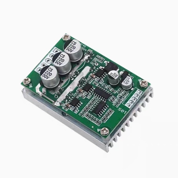 500W high-power brushless controller Hall-free brushless drive electric speed regulation 15A speed regulation forward and reverse DC12-36V