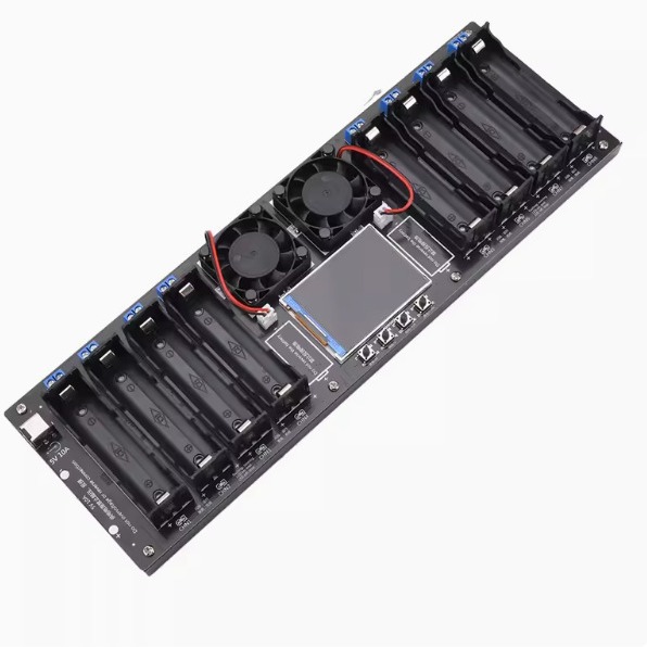 18650 Lithium Battery Capacity Tester Type-C Port 8-Channel 3.7V Lithium Battery Capacity Internal Resistance Detector