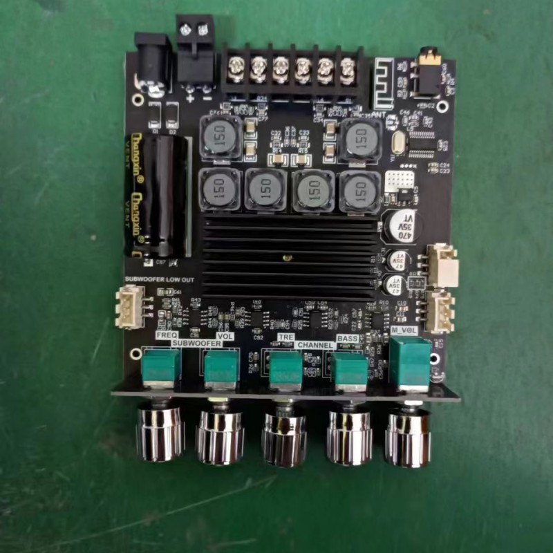 TB21F potentiometer lead-out 2.1 channel Bluetooth amplifier board module stereo subwoofer TPA3116