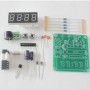 4-Digit Digital Clock Kit, Microcontroller Digital Clock, Four-Digit Digital Clock, Digital Production Kit Parts