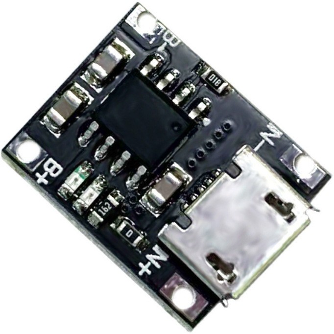 Type-c5V charging and discharging integrated module 3.7V 4.2V18650 lithium battery charging boost power board protection