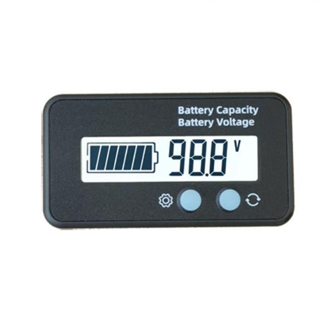 Battery Power Meter 12V24V48V60V72V Lithium Battery Lead-Acid Battery Power Display g Y-6D