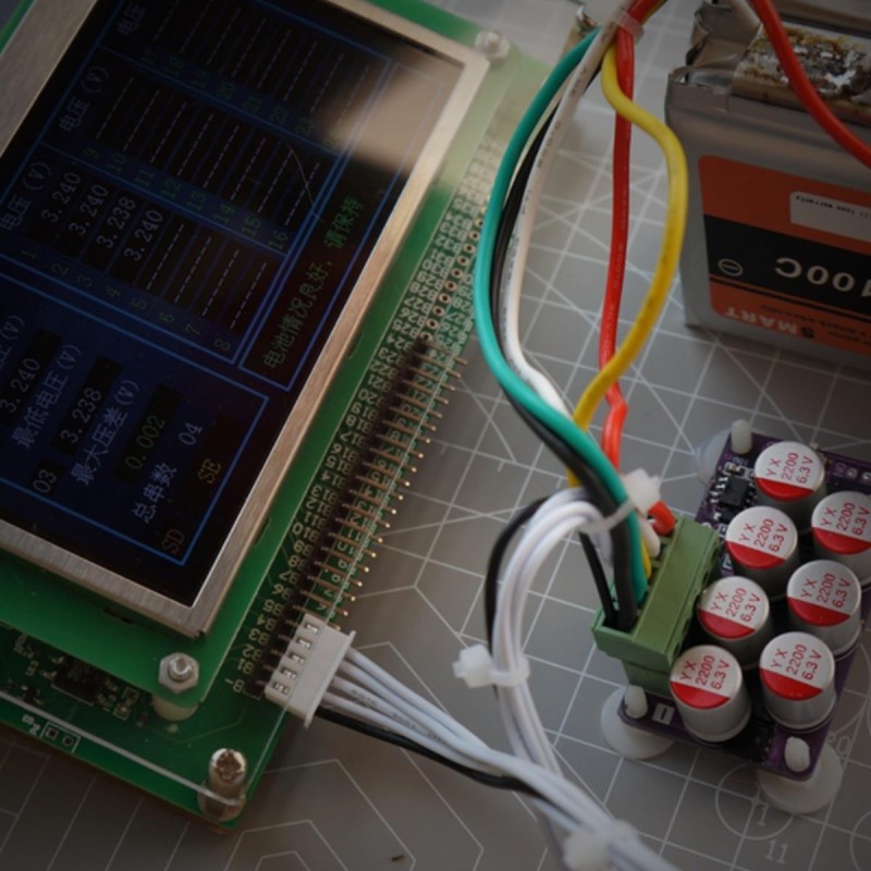 4 strings 6 strings 17 strings lithium battery active equalization board 6A high current ternary lithium polymer lithium iron phosphate lithium titanate