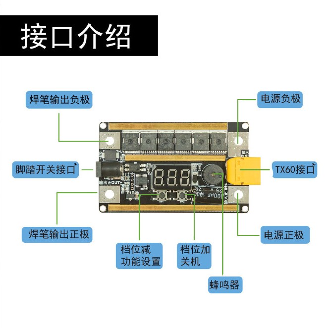 12V voltage handheld portable 18650 mobile phone lithium battery spot welding machine small touch welding machine di y full set of accessories