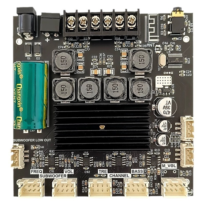 TB21F potentiometer lead-out 2.1 channel Bluetooth amplifier board module stereo subwoofer TPA3116