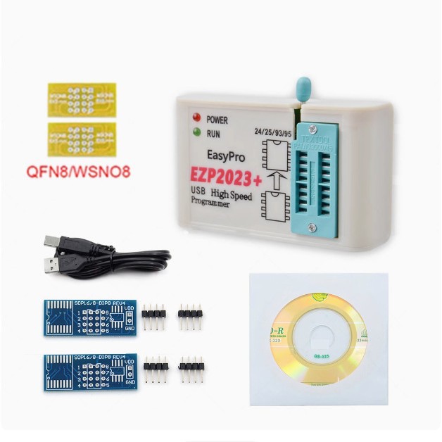 Ezp2023+ High-Speed Spi Flash Programmer 24/25/93 Bios 25t80 Burning Offline Recovery