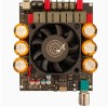 ZK-6002 pure post-stage power amplifier board 2.0 stereo with high and low tone 600W 600W TPA3255