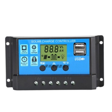 12V/24V 10A 20A 30A Solar Controller Photovoltaic Charger Street Light Controller