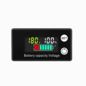 LCD LCD 8-100V voltmeter battery car power detection digital display lithium lead-acid battery capacity Display