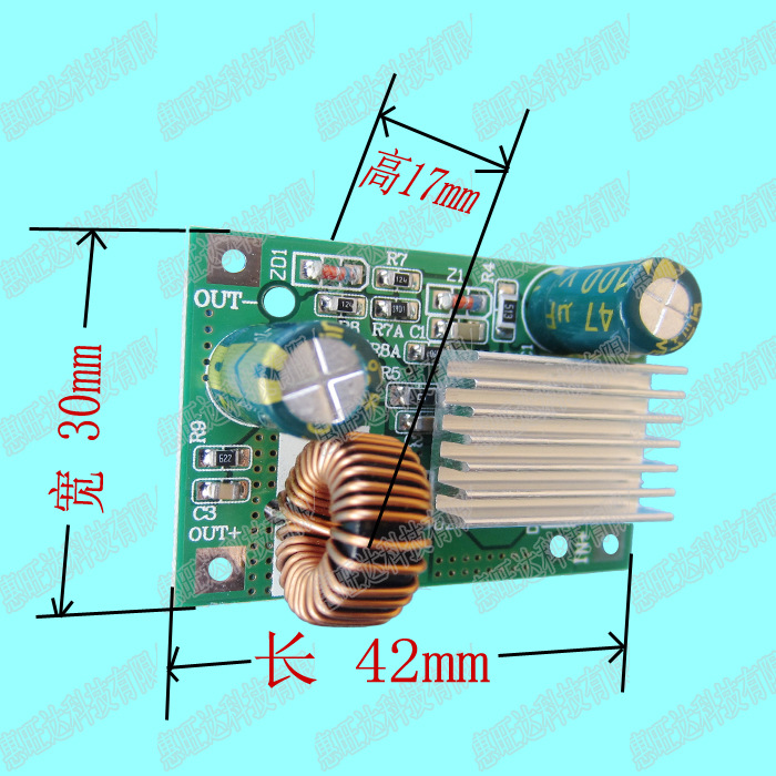 DC-DC step-down module 12V5V3A constant current constant voltage step-down plate high voltage input 9-90V72V60V48V36