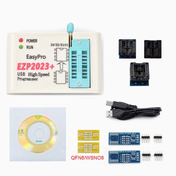 Ezp2023+ High-Speed Spi Flash Programmer 24/25/93 Bios 25t80 Burning Offline Recovery