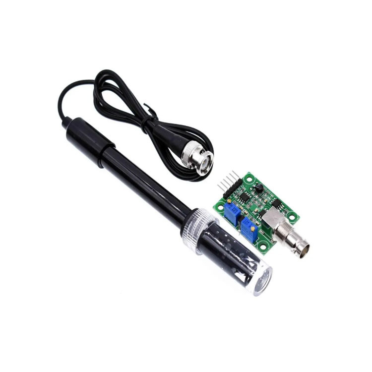 pH non-refillable electrode probe pH test acquisition pH sensor monitoring module ph0-14