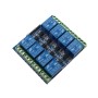 8-way 12V 10A optocoupler isolation relay module