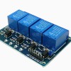 1/2/4/6/8 channel 5V/12V/24V with optocoupler relay control board with indicator light relay output