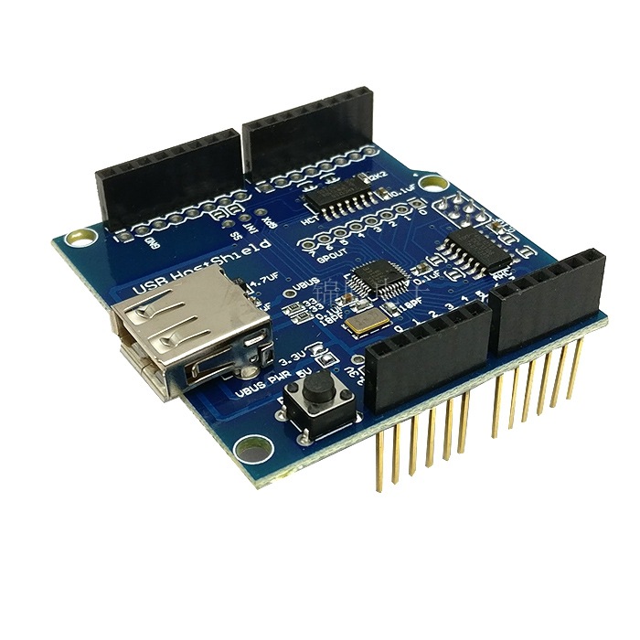 USB Host Shield compatible with Google Android ADK support UNO