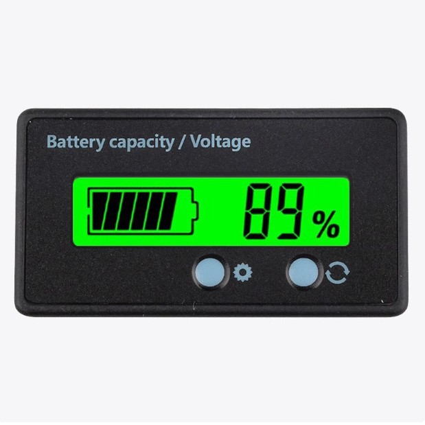 12V24V48V60V72V Car Lead-Acid Battery Lithium Battery Power Indicator Dashboard Power Meter