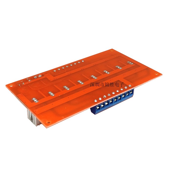 8-way DC PLC amplifier board isolation IO protection board optocoupler isolation power output board intermediate relay power amplifier