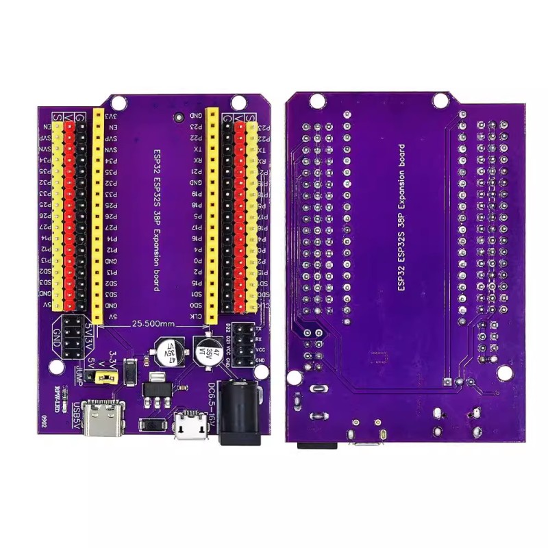 ESP32S 38pin purple expansion board IoT development NodeMCU-32S Lua Wifi serial port