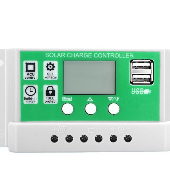 12V/24V 10A 20A 30A Solar Controller Photovoltaic Charger Street Light Controller