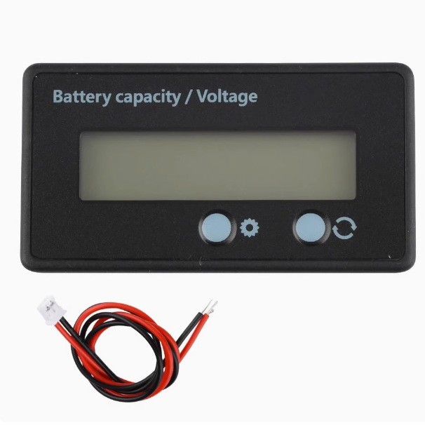 12V24V48V60V72V Car Lead-Acid Battery Lithium Battery Power Indicator Dashboard Power Meter