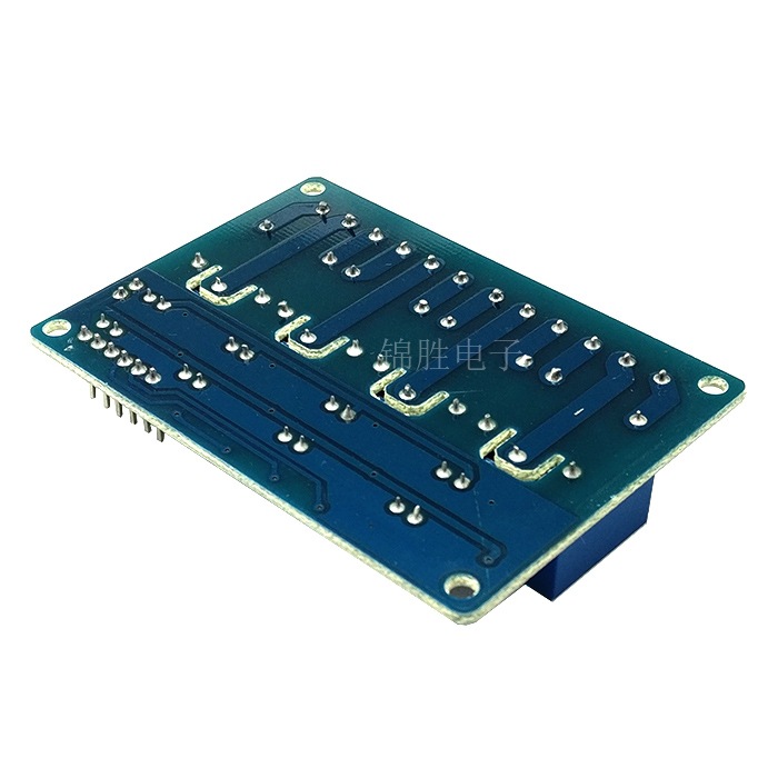 Four-way relay extended version 5V with optocoupler isolation support AVR/51/PIC microcontroller