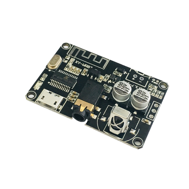 Bluetooth 5.0 decoder board stereo Bluetooth audio module wide voltage volume adjustable speaker power amplifier XY-WRBT