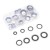 Automobile air conditioner compressor high temperature resistant gasket repair gasket air conditioner compressor gasket cooling pump sealing ring gasket