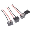Ceramic H7 Lamp Holder Socket Elbow H7 Bulb Lamp Holder Pure Copper Wire Ceramic Car Headlight Socket Bulb Socket