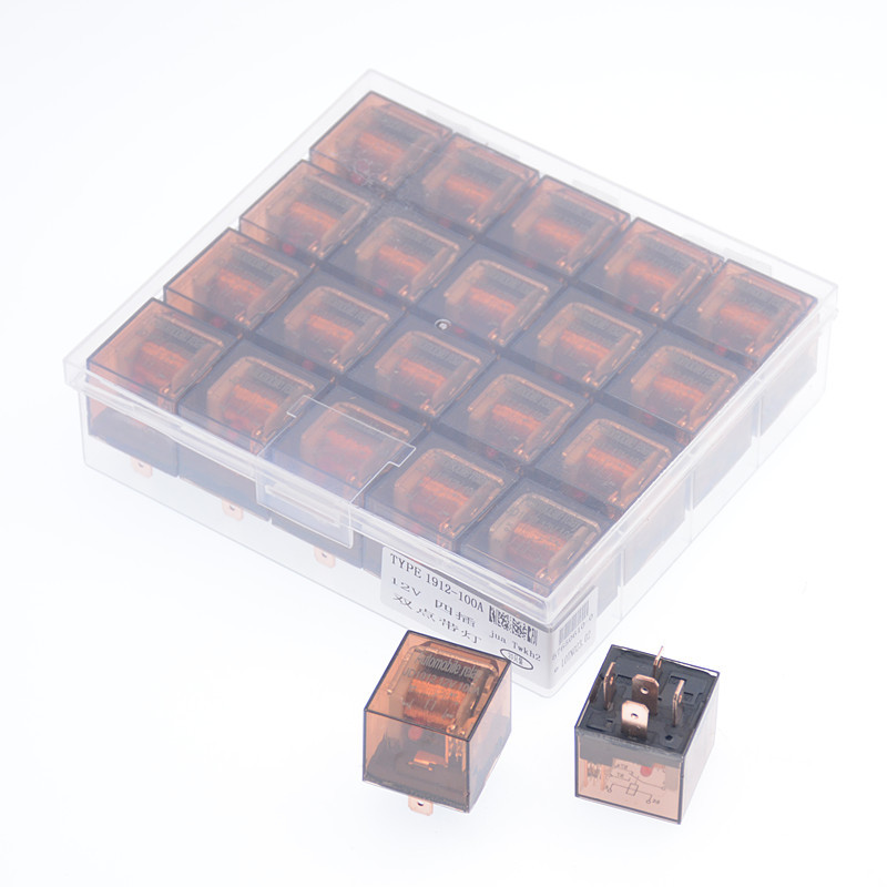 100A Car Relay with Indicator Light High Current 100A Relay Waterproof with Indicator Light Relay