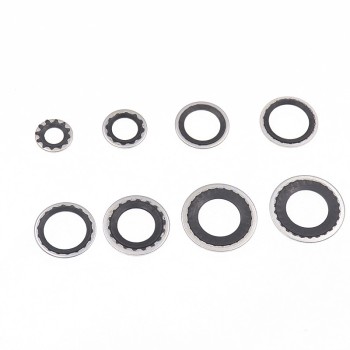Automobile air conditioner compressor high temperature resistant gasket repair gasket air conditioner compressor gasket cooling pump sealing ring gasket