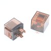 Car Relay 80A Car Waterproof with Indicator Light Relay Car Modified Headlight Relay Durable