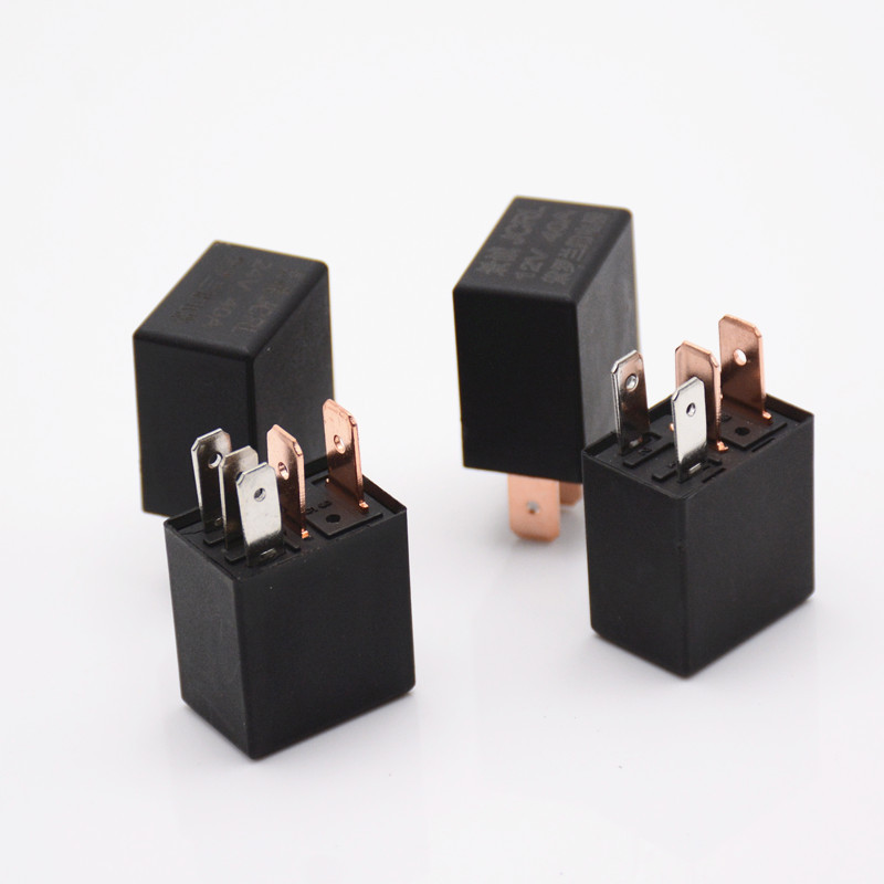 汽车继电器12V40A 继电器紫罗兰继电器40a车用改装继电器24V40A
