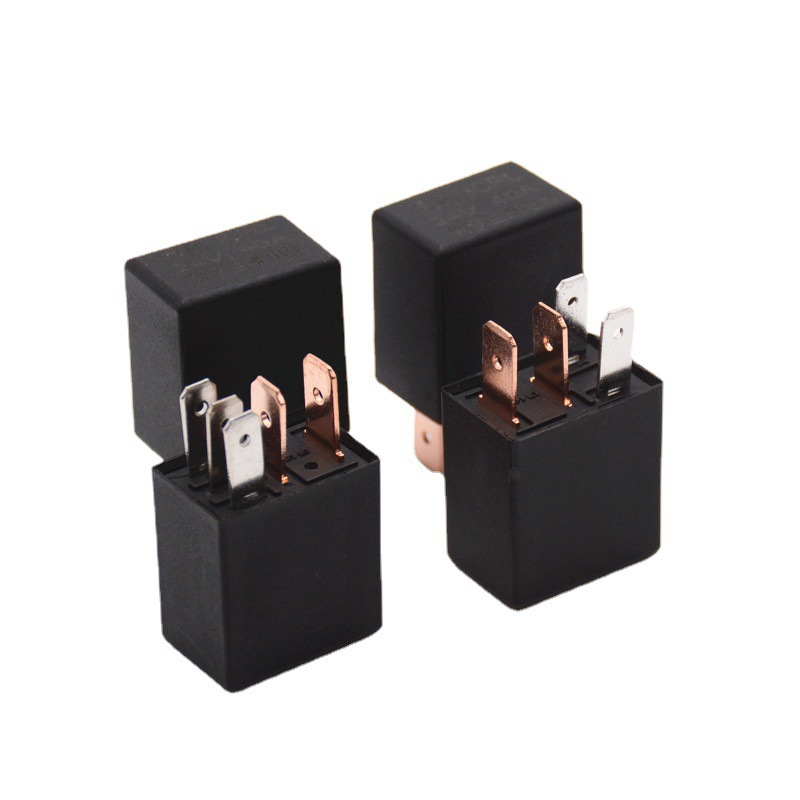 汽车继电器12V40A 继电器紫罗兰继电器40a车用改装继电器24V40A